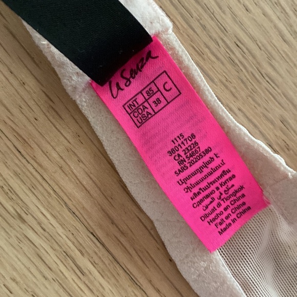 La Senza Hot Baby Pink Push Up Bra 38C - Picture 4 of 5